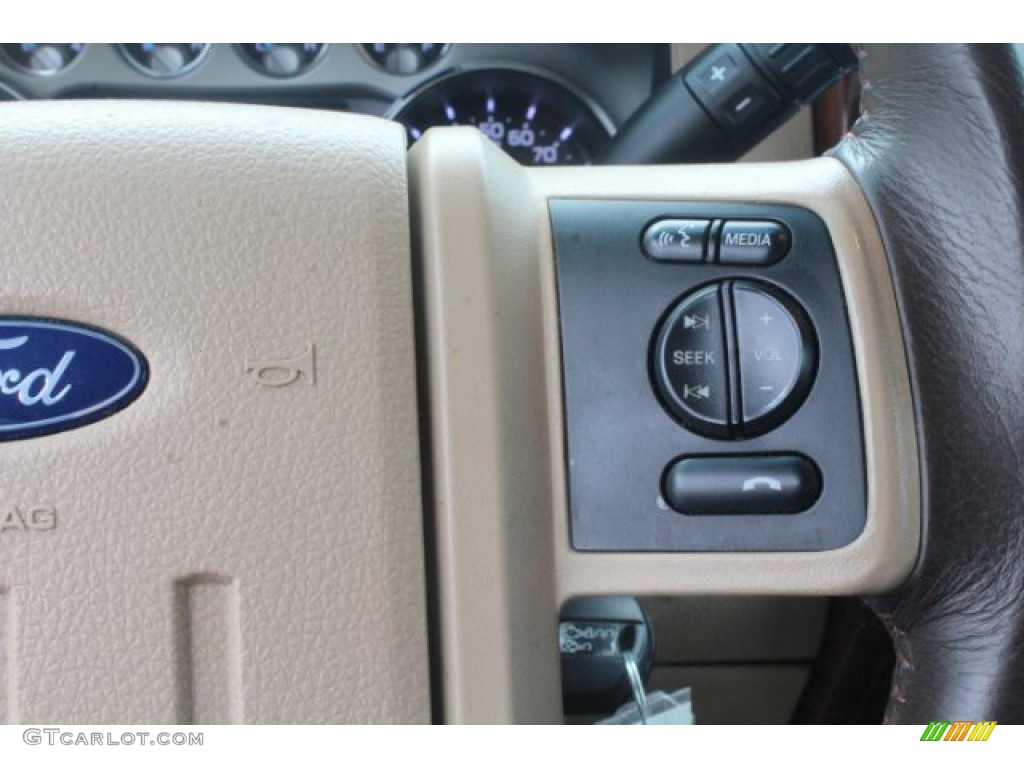 2016 F250 Super Duty King Ranch Crew Cab 4x4 - Blue Jeans Metallic / Platinum Pecan photo #15