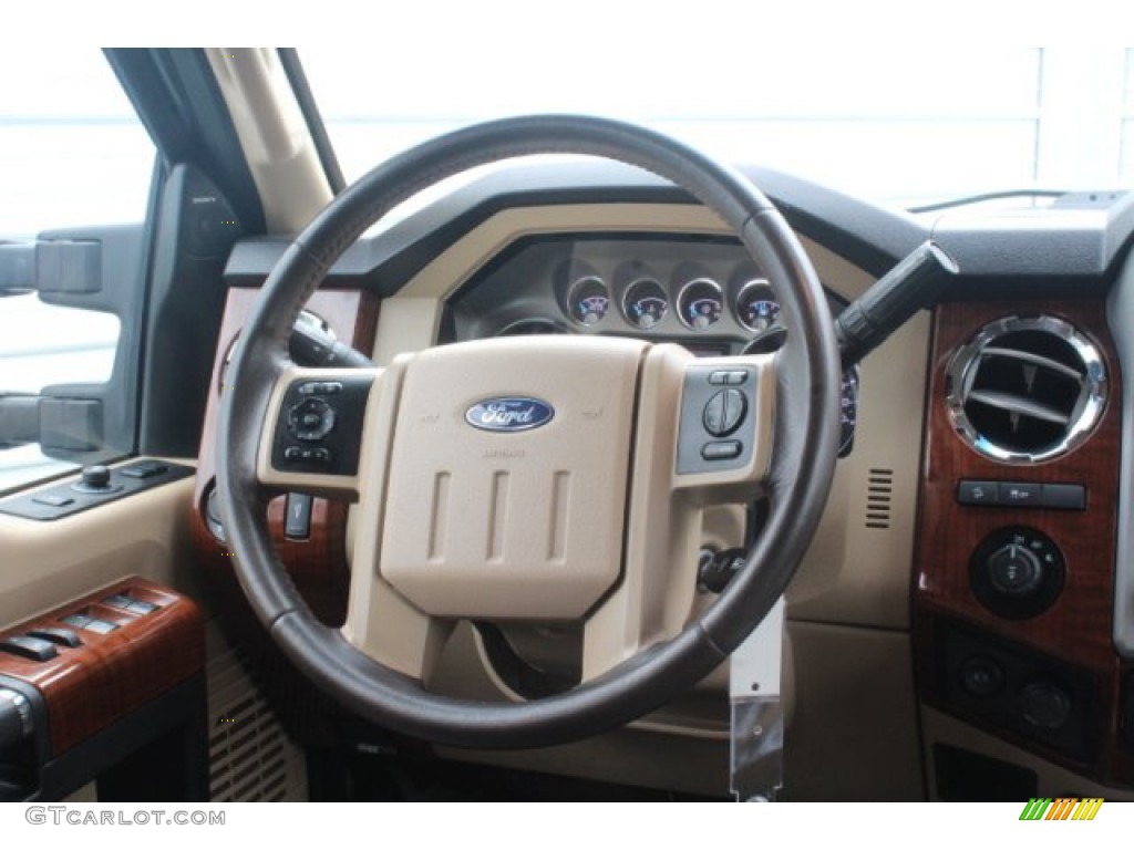 2016 F250 Super Duty King Ranch Crew Cab 4x4 - Blue Jeans Metallic / Platinum Pecan photo #19
