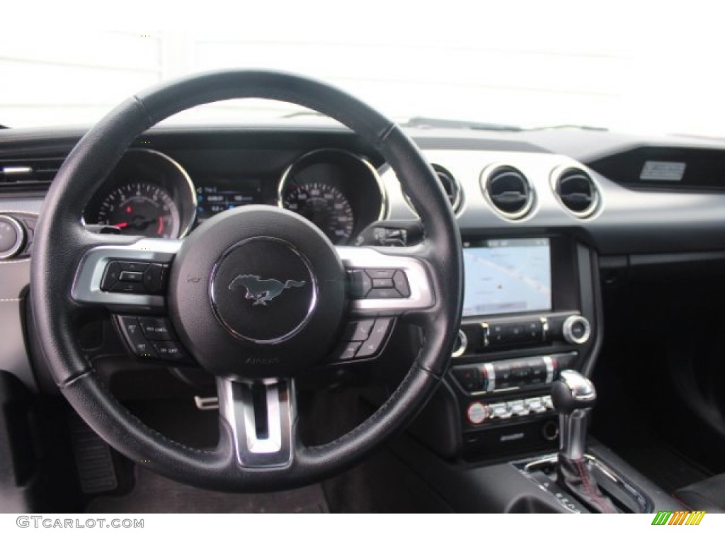 2016 Mustang GT Premium Coupe - Oxford White / California Special Ebony Black/Miko Suede photo #18