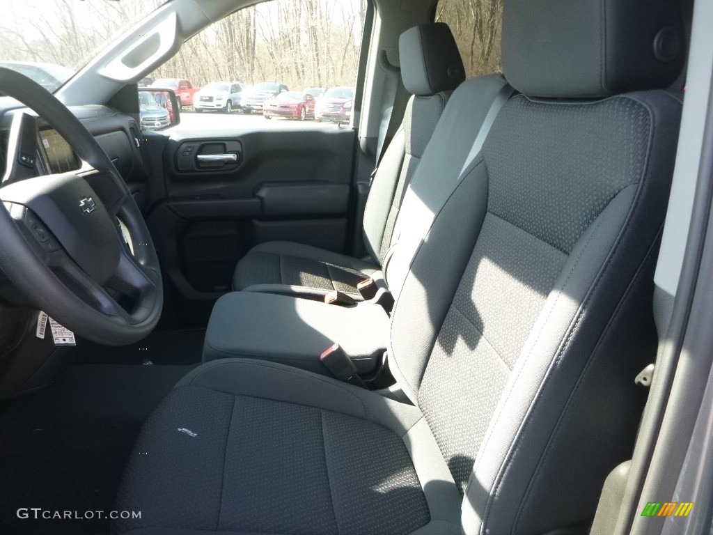 2019 Silverado 1500 Custom Z71 Trail Boss Crew Cab 4WD - Satin Steel Metallic / Jet Black photo #14