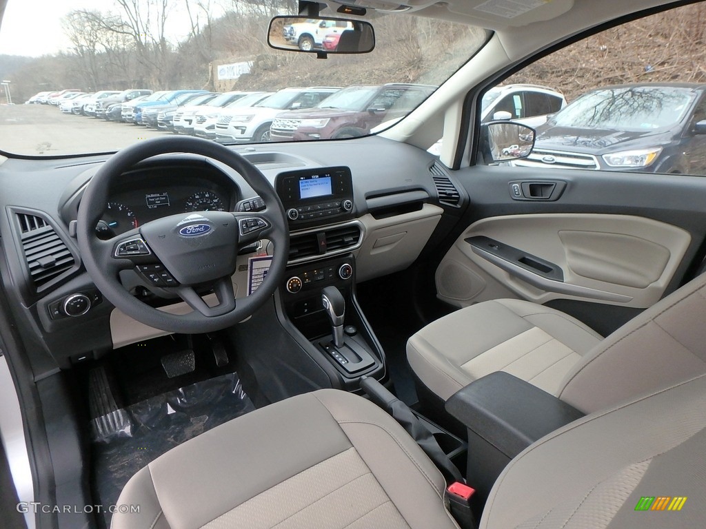 Medium Stone Interior 2019 Ford EcoSport S 4WD Photo #132138796