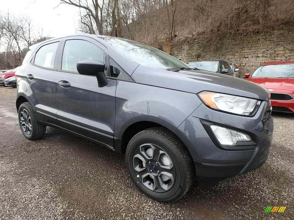 Smoke Metallic 2019 Ford EcoSport S 4WD Exterior Photo #132139279