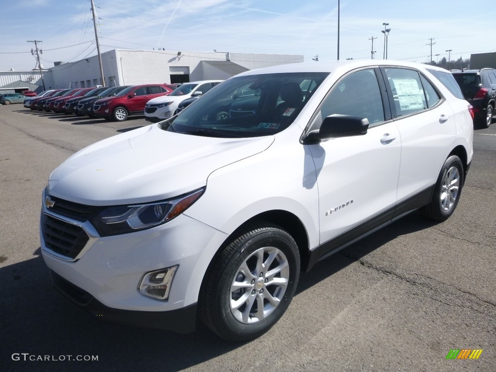 2019 Equinox LS AWD - Summit White / Medium Ash Gray photo #1