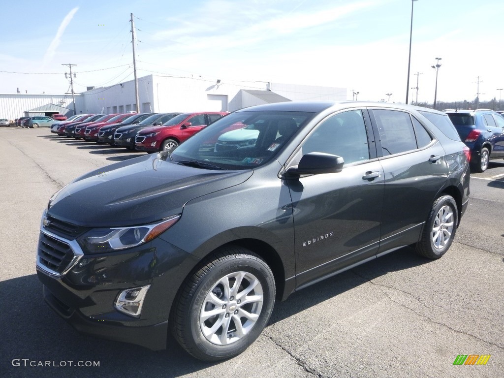 2019 Equinox LS - Nightfall Gray Metallic / Medium Ash Gray photo #1