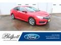 Rallye Red - Civic LX Sedan Photo No. 1