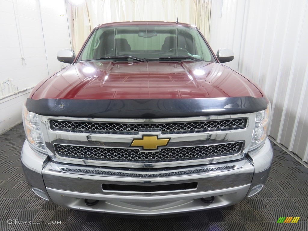 2013 Silverado 1500 LT Extended Cab 4x4 - Victory Red / Ebony photo #4