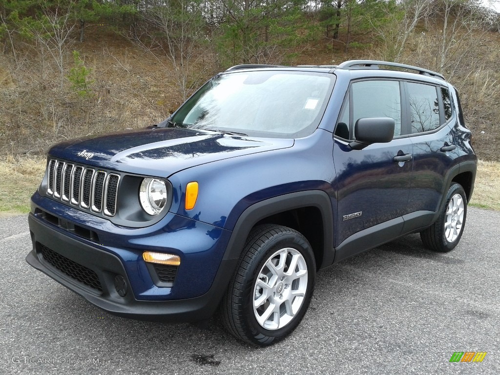 2019 Renegade Sport 4x4 - Jetset Blue / Black photo #2