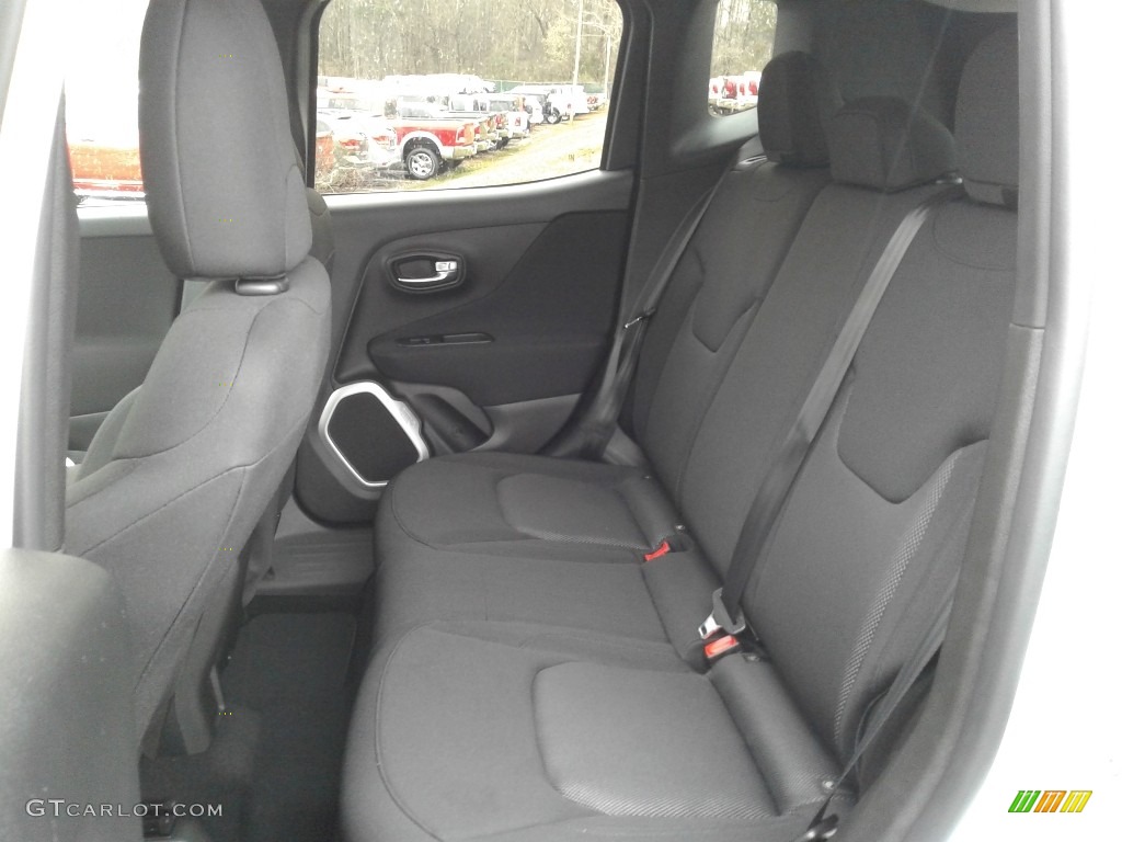 Black Interior 2019 Jeep Renegade Sport 4x4 Photo #132144958