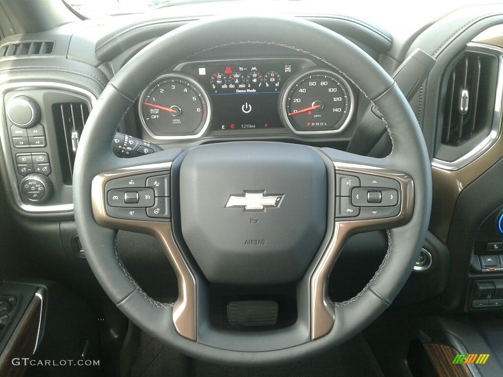 2019 Silverado 1500 High Country Crew Cab 4WD - Black / Jet Black photo #14