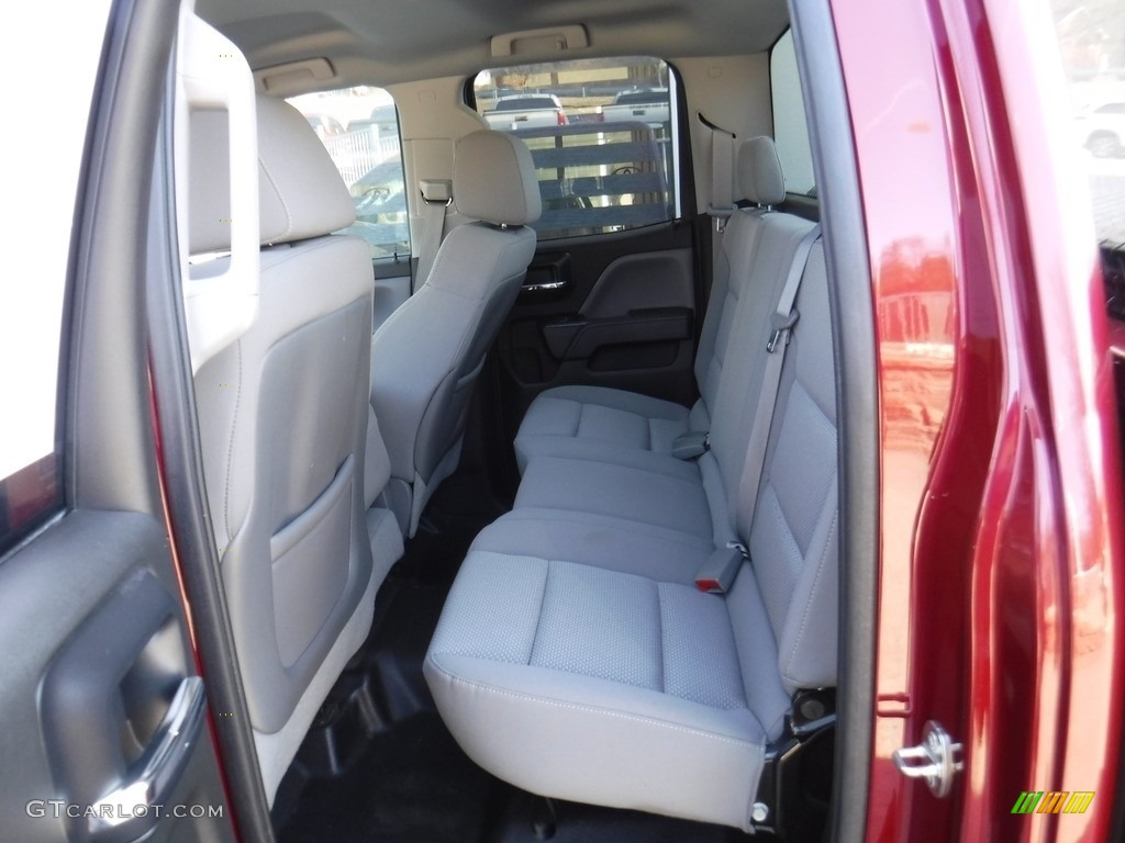2014 Silverado 1500 WT Double Cab 4x4 - Deep Ruby Metallic / Jet Black/Dark Ash photo #23