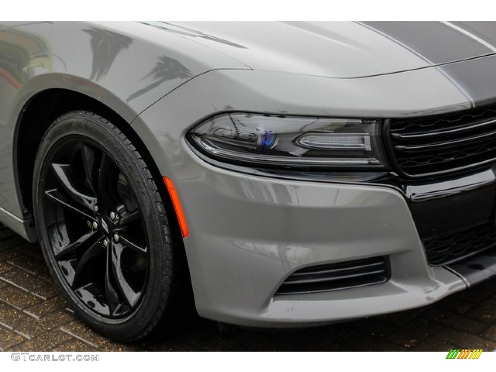 2017 Charger SE - Destroyer Grey / Black photo #12