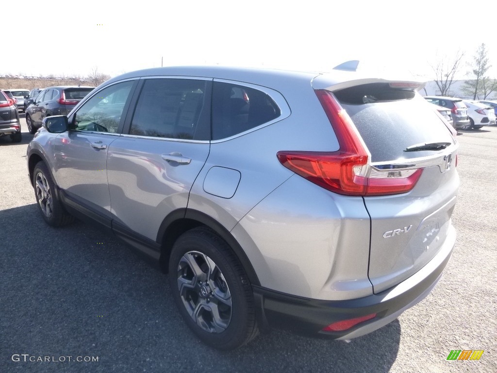 2019 CR-V EX AWD - Lunar Silver Metallic / Black photo #2