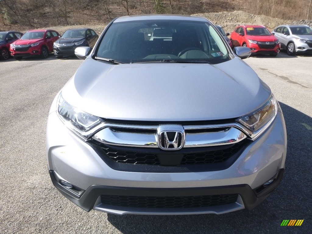 2019 CR-V EX AWD - Lunar Silver Metallic / Black photo #6