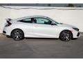 2019 Platinum White Pearl Honda Civic Si Coupe  photo #10