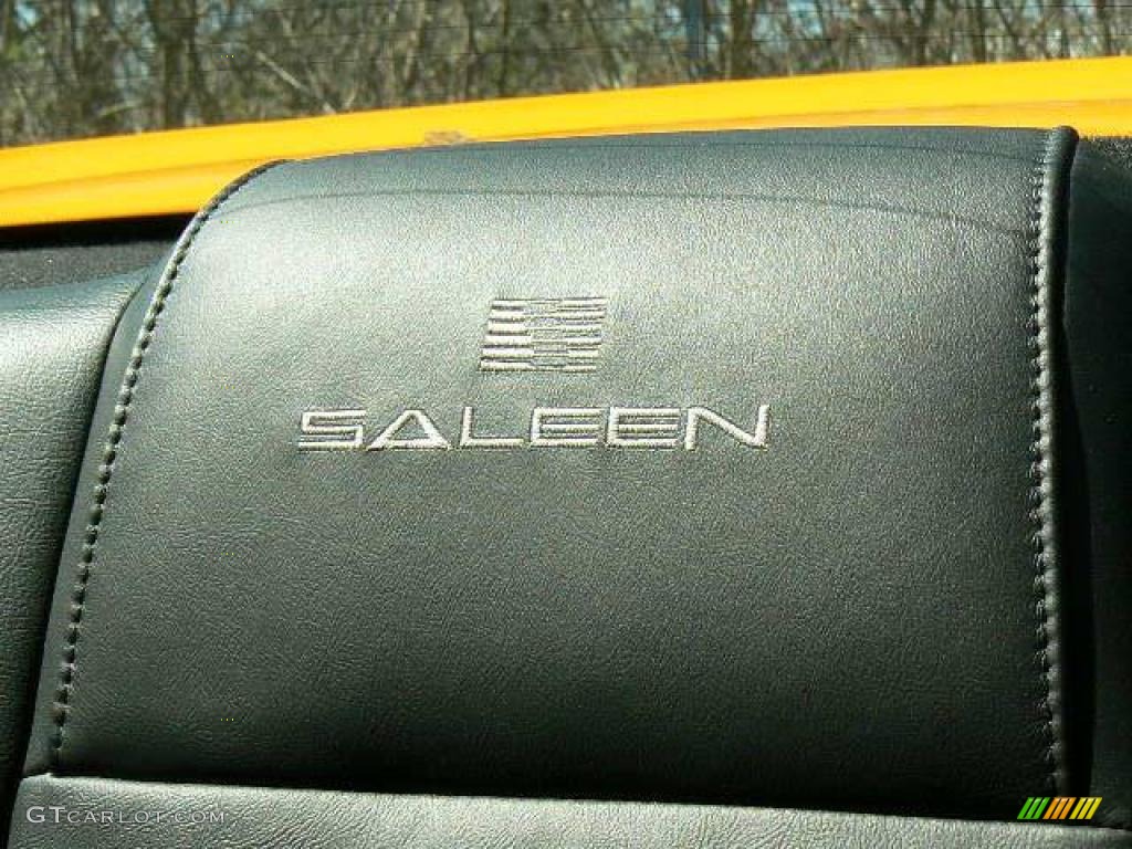 2007 Mustang Saleen S281 Supercharged Coupe - Grabber Orange / Black Leather photo #34
