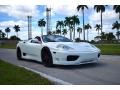 Bianco (White) 2004 Ferrari 360 Spider F1 Exterior