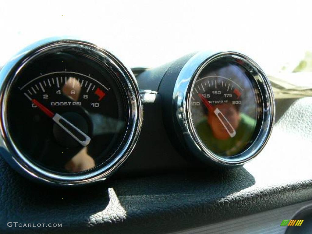 2007 Mustang Saleen S281 Supercharged Coupe - Grabber Orange / Black Leather photo #43