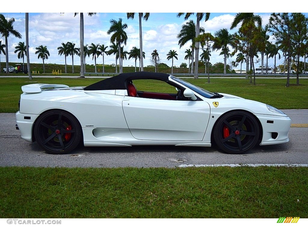 Bianco (White) 2004 Ferrari 360 Spider F1 Exterior Photo #132156498