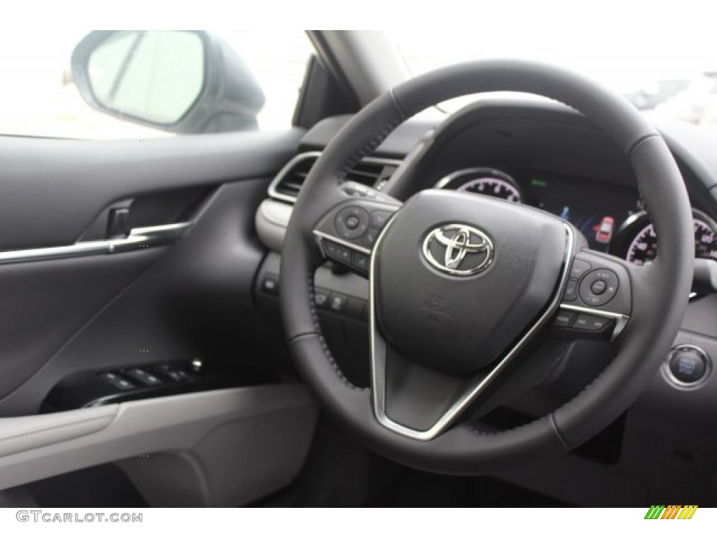 2019 Camry XLE - Celestial Silver Metallic / Ash photo #28