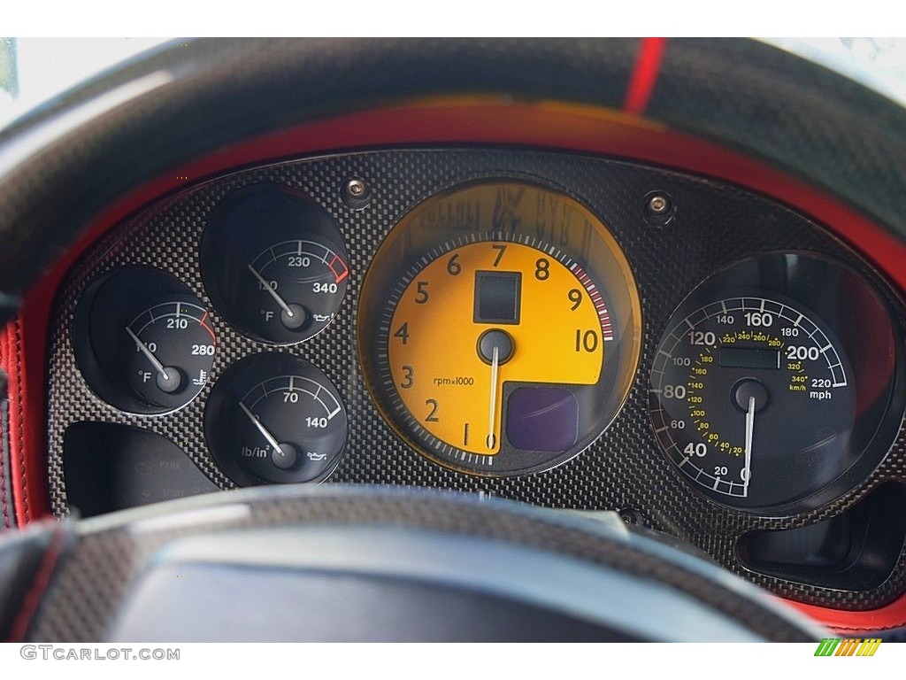 2004 Ferrari 360 Spider F1 Gauges Photo #132157413