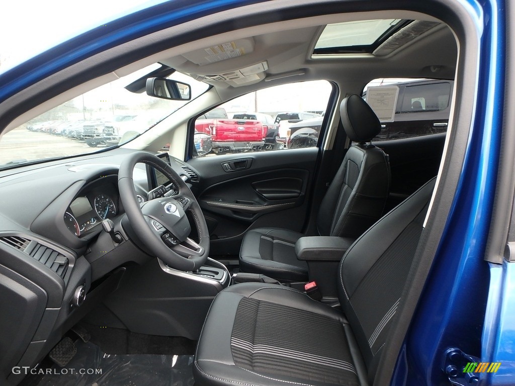 Ebony Black Interior 2019 Ford EcoSport SES 4WD Photo #132158268