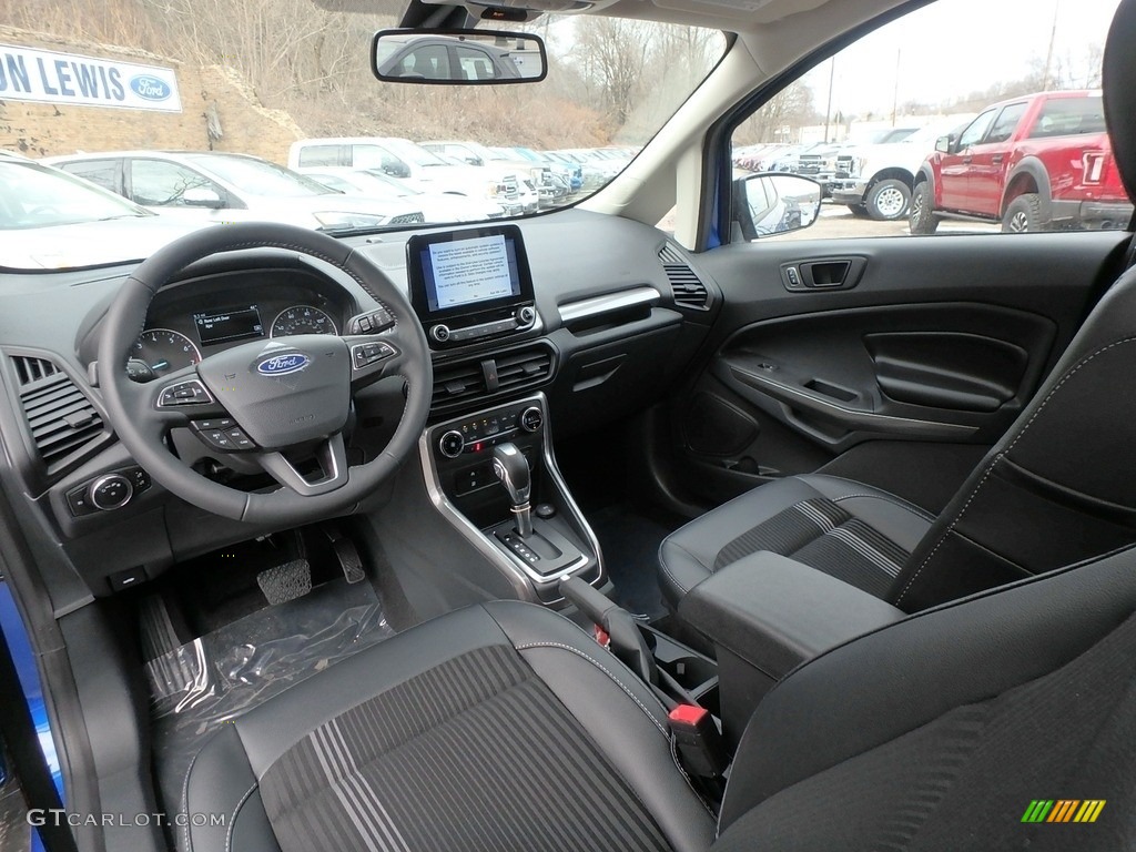 Ebony Black Interior 2019 Ford EcoSport SES 4WD Photo #132158325