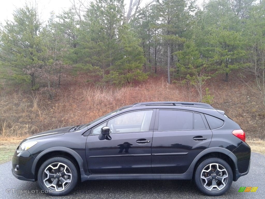 2015 XV Crosstrek 2.0i Premium - Crystal Black Silica / Ivory photo #1