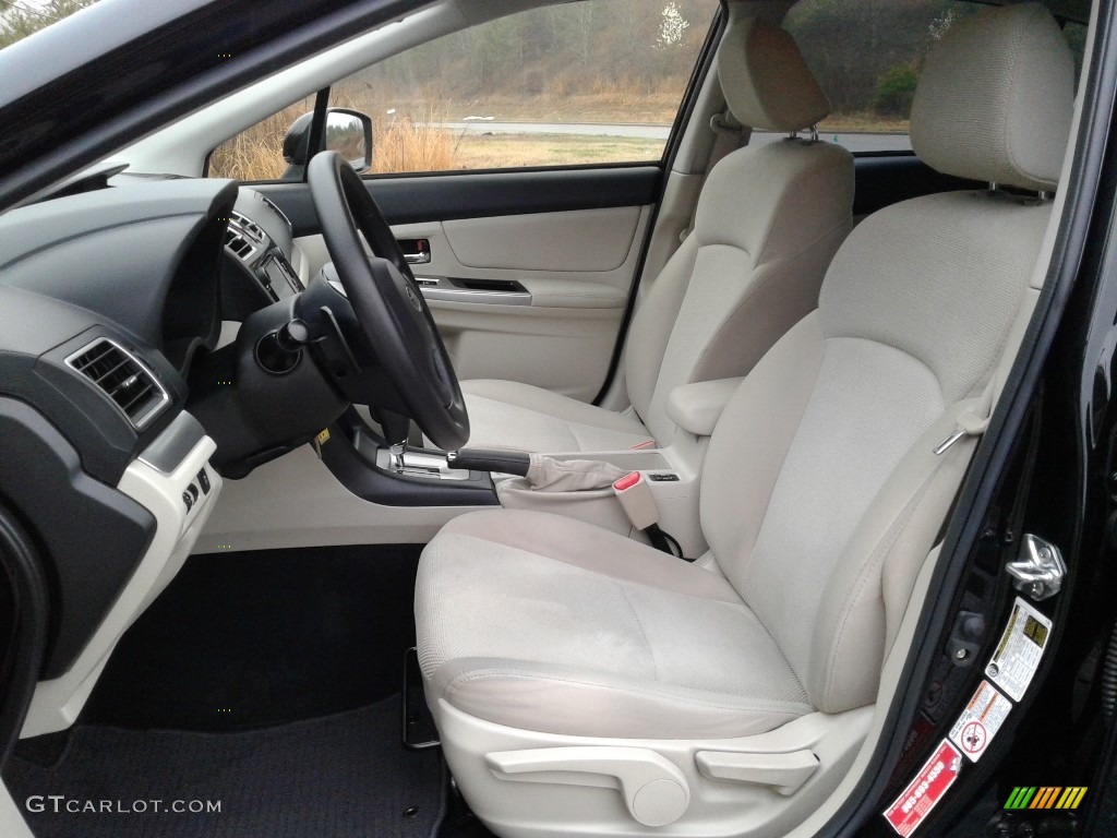 2015 XV Crosstrek 2.0i Premium - Crystal Black Silica / Ivory photo #10