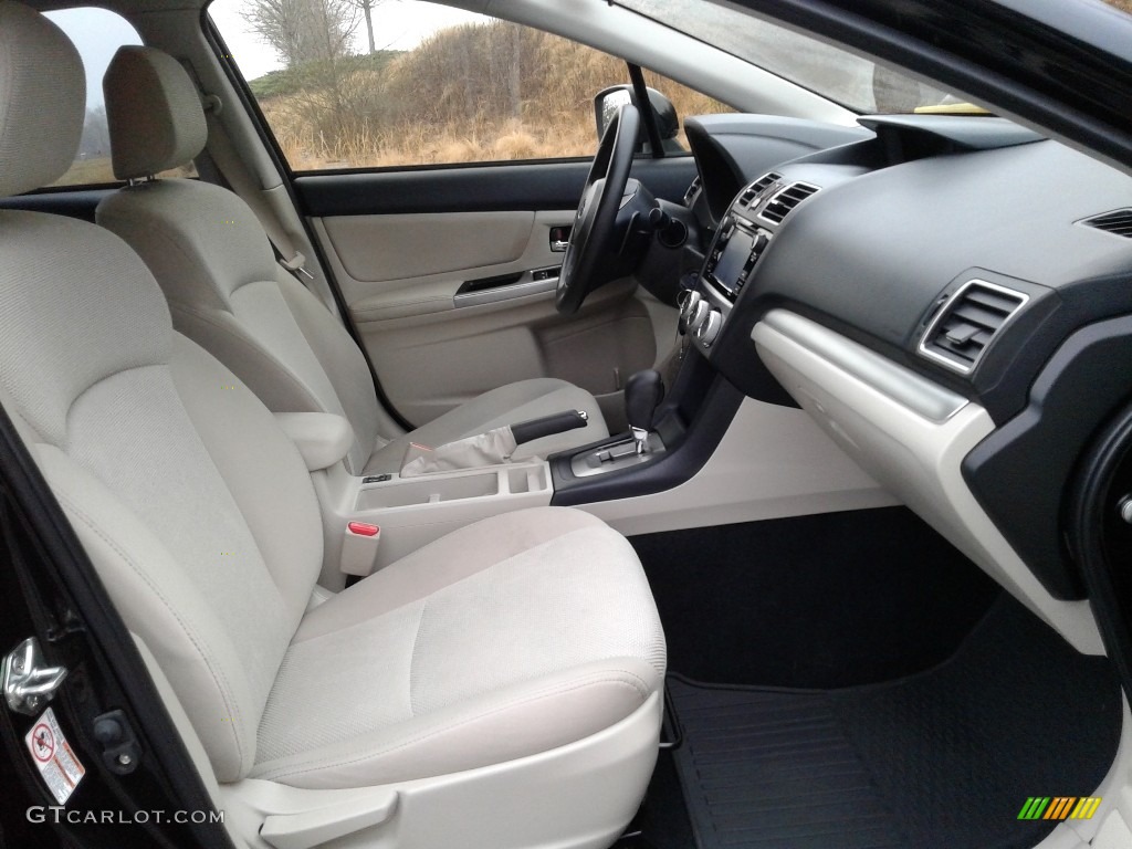 2015 XV Crosstrek 2.0i Premium - Crystal Black Silica / Ivory photo #14