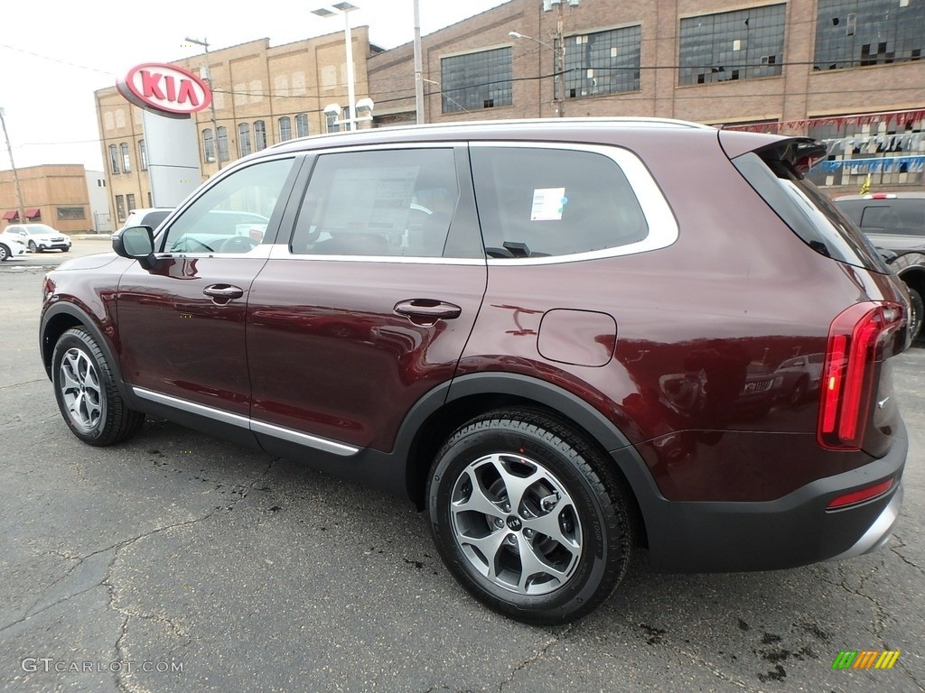 2020 Telluride EX AWD - Sangria / Black photo #5