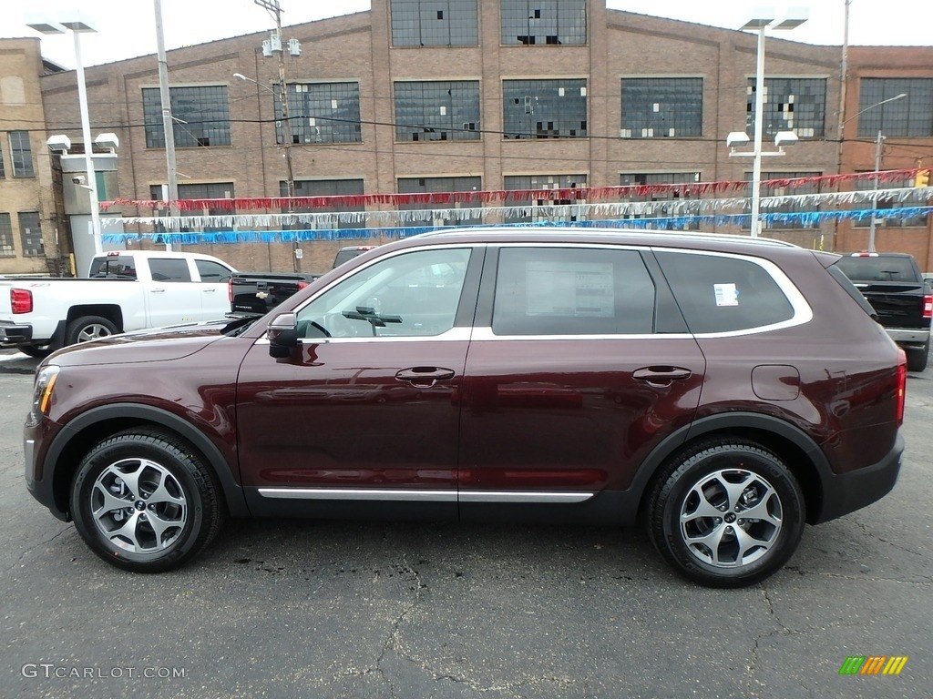 Sangria 2020 Kia Telluride EX AWD Exterior Photo #132160473