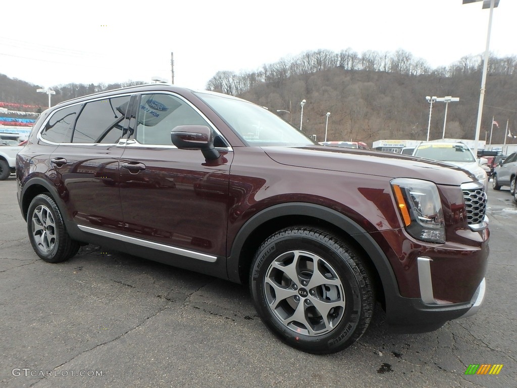 Sangria 2020 Kia Telluride EX AWD Exterior Photo #132160539
