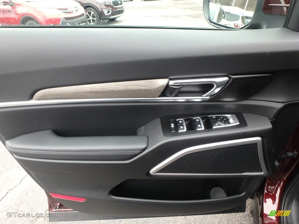 2020 Kia Telluride EX AWD Black Door Panel Photo #132160656