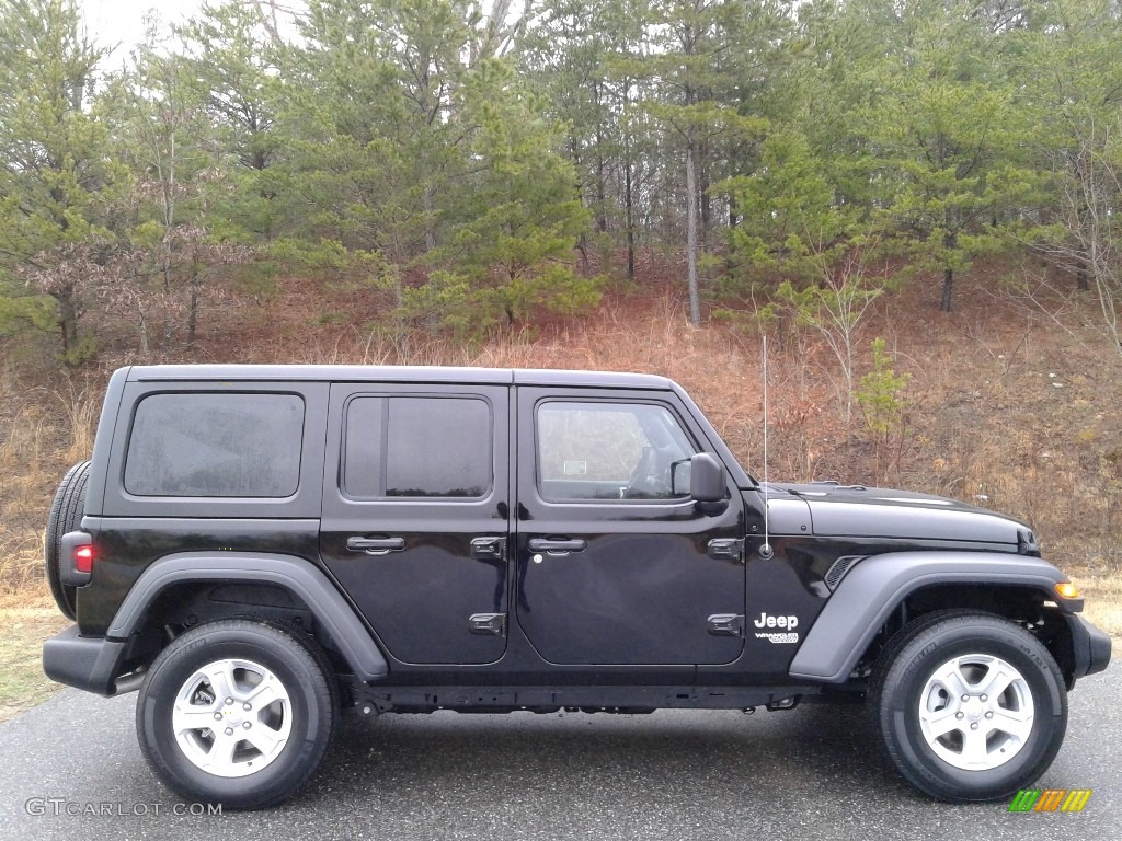 2019 Wrangler Unlimited Sport 4x4 - Black / Black photo #5