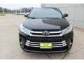 2019 Midnight Black Metallic Toyota Highlander XLE  photo #2