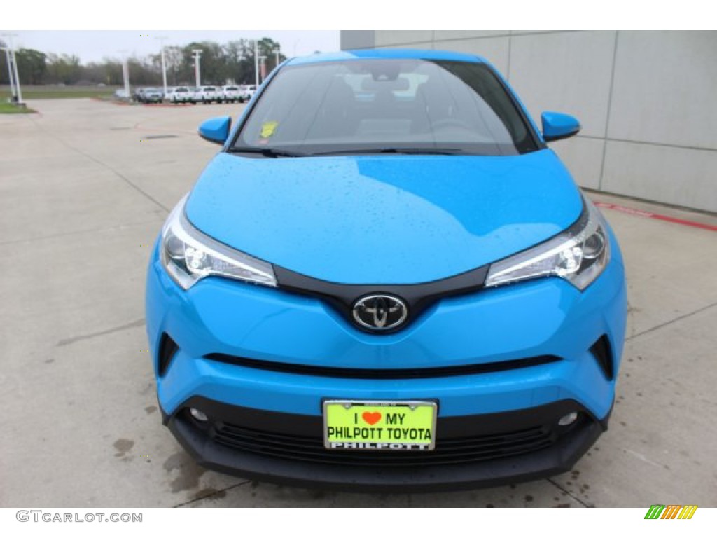 2019 C-HR Limited - Blue Flame / Black photo #2