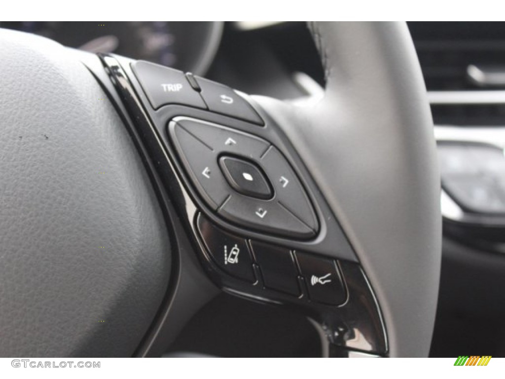 2019 Toyota C-HR Limited Black Steering Wheel Photo #132167571