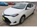 2019 Super White Toyota Corolla LE  photo #3
