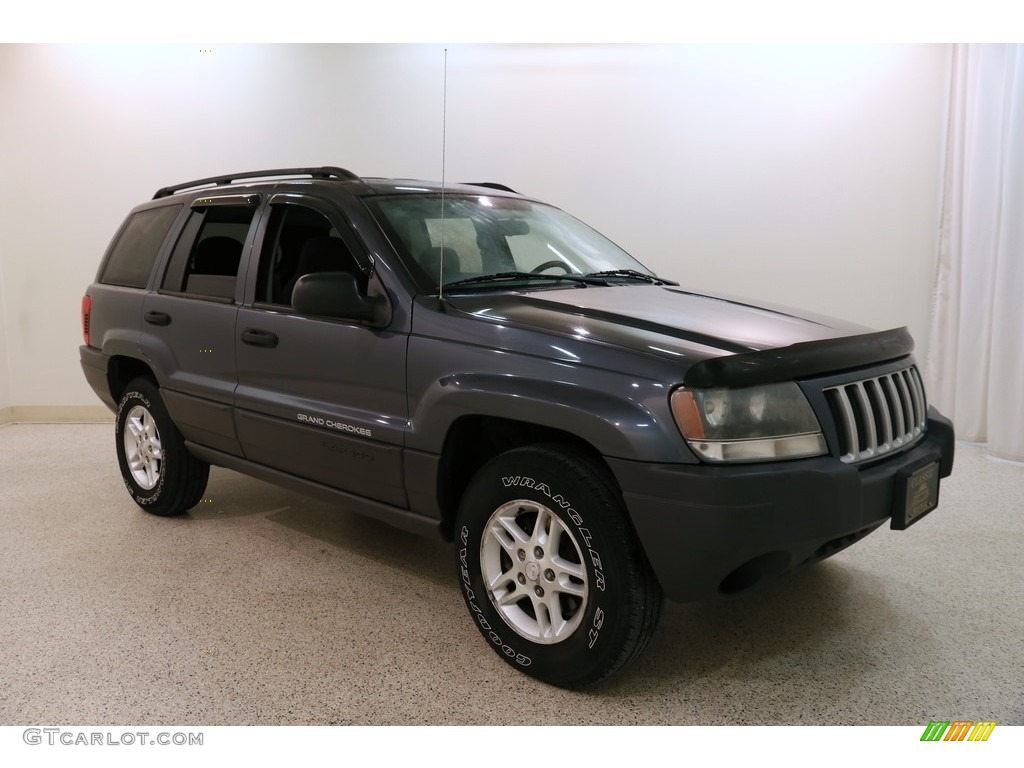 2004 Grand Cherokee Laredo 4x4 - Steel Blue Pearl / Dark Slate Gray photo #1