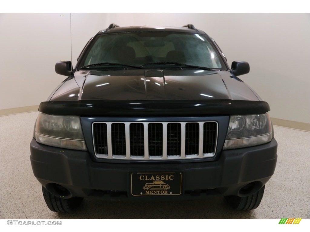 2004 Grand Cherokee Laredo 4x4 - Steel Blue Pearl / Dark Slate Gray photo #2