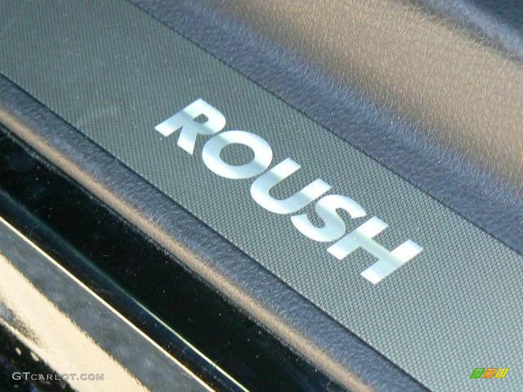 2007 Mustang Roush Stage 3 Blackjack Coupe - Black / Dark Charcoal photo #26