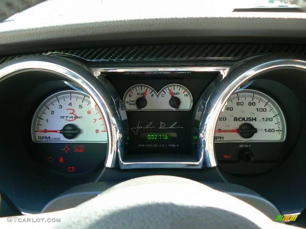 2007 Ford Mustang Roush Stage 3 Blackjack Coupe Gauges Photo #13217053