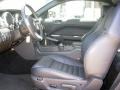 Dark Charcoal 2007 Ford Mustang Roush Stage 3 Blackjack Coupe Interior Color