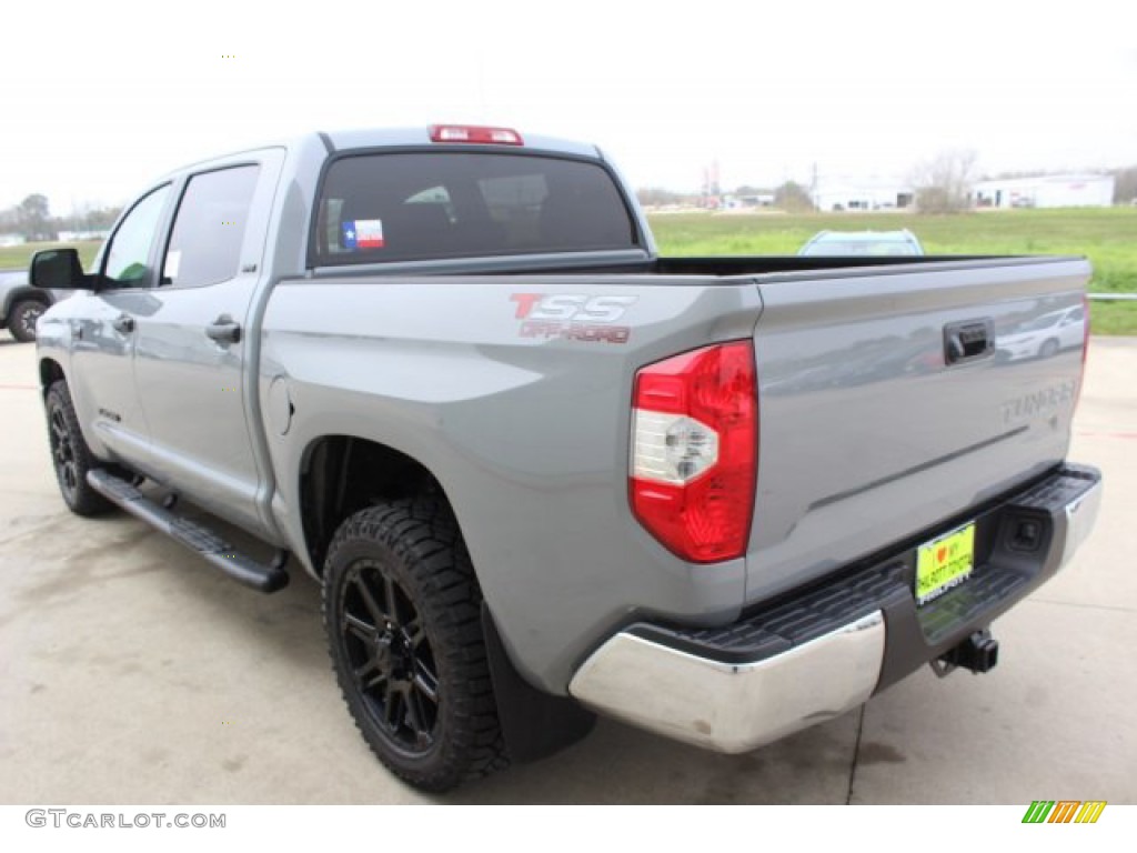 2019 Tundra TSS Off Road CrewMax - Cement / Black photo #6