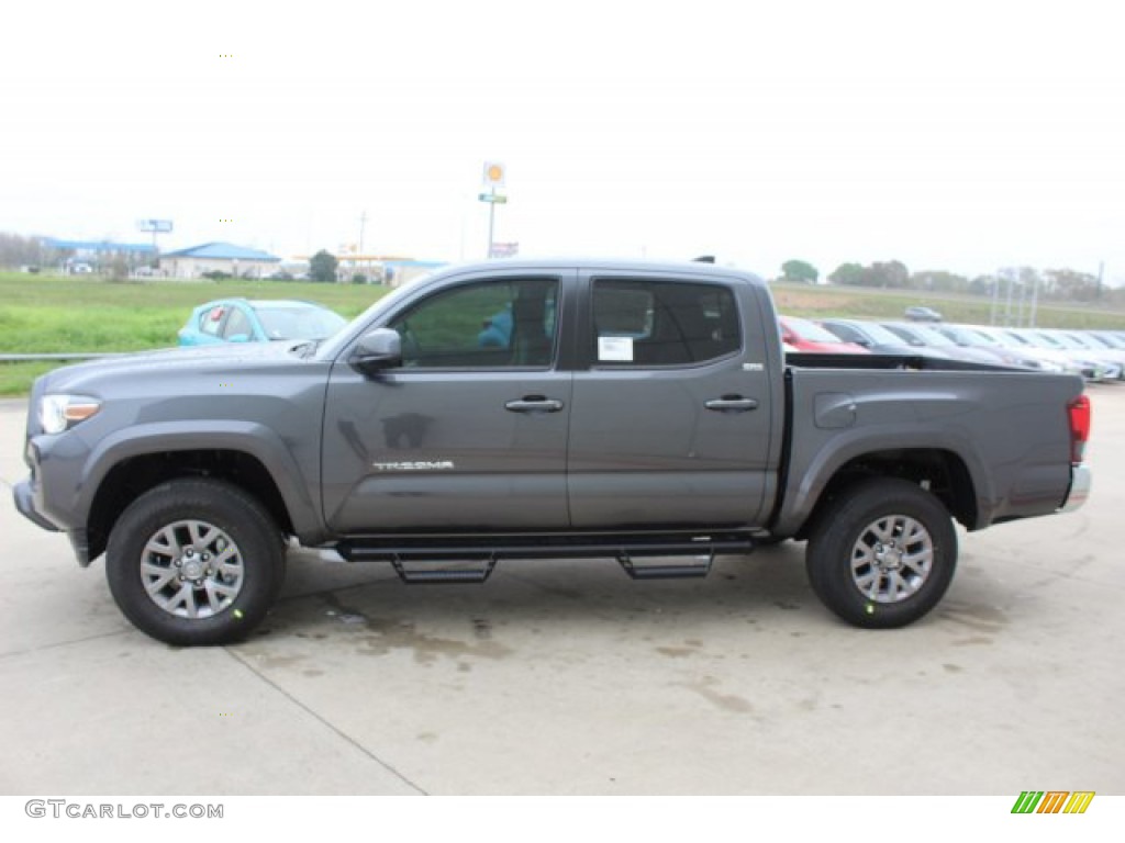 2019 Tacoma SR5 Double Cab - Magnetic Gray Metallic / Cement Gray photo #5