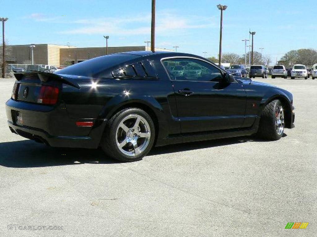 2007 Mustang Roush Stage 3 Blackjack Coupe - Black / Dark Charcoal photo #48