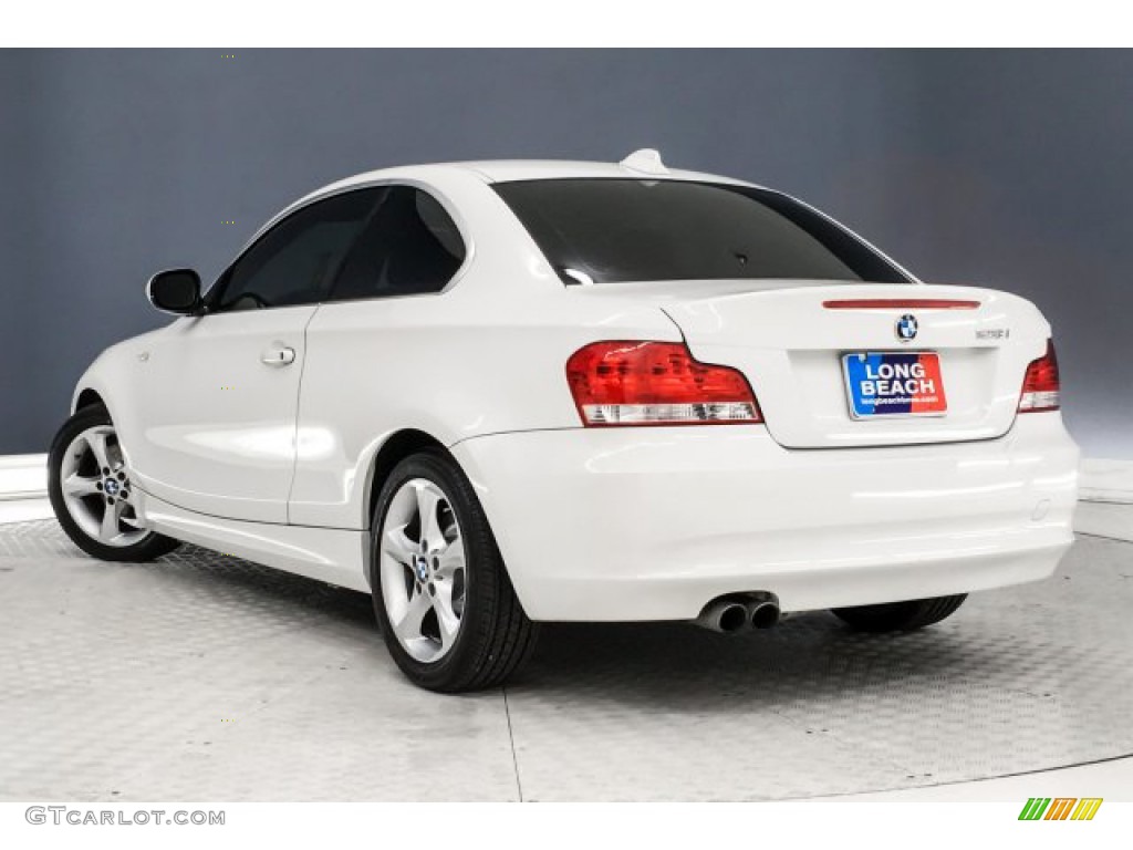 2011 1 Series 128i Coupe - Alpine White / Black photo #10