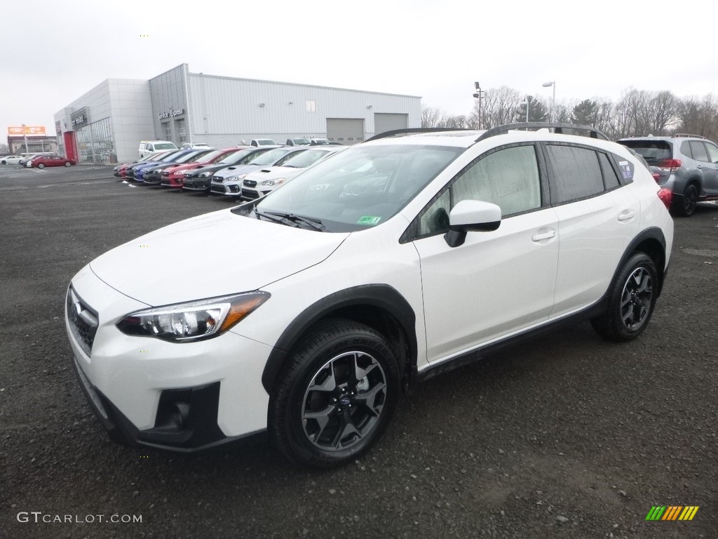 Crystal White Pearl 2019 Subaru Crosstrek 2.0i Premium Exterior Photo #132174566