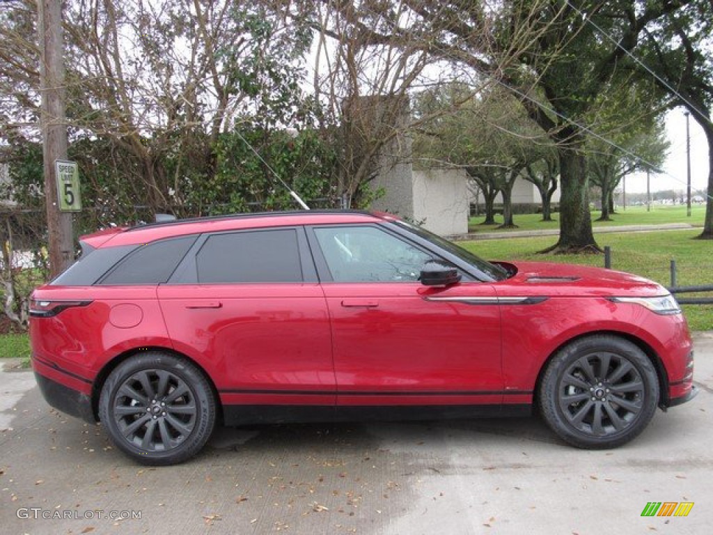 Firenze Red Metallic 2019 Land Rover Range Rover Velar R-Dynamic SE Exterior Photo #132175481