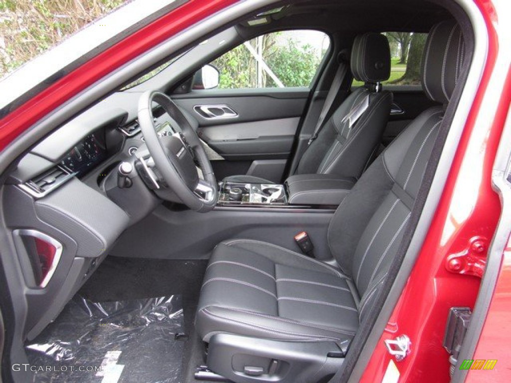 Ebony Interior 2019 Land Rover Range Rover Velar R-Dynamic SE Photo #132175652